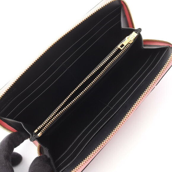 Loewe Puzzle Zip Around Wallet round long leather pink - Picture 3 of 8